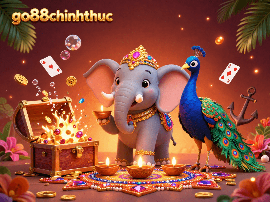Experience exciting gaming with go88chinhthuc as vibrant characters bring the casino atmosphere alive.