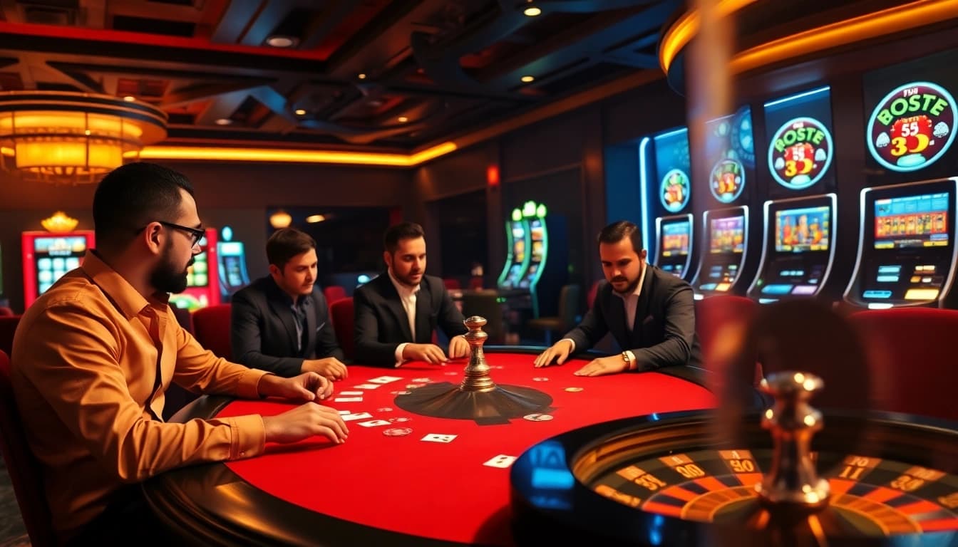 Engaged gambler wins at B52's premium casino games and poker tables in 2025.