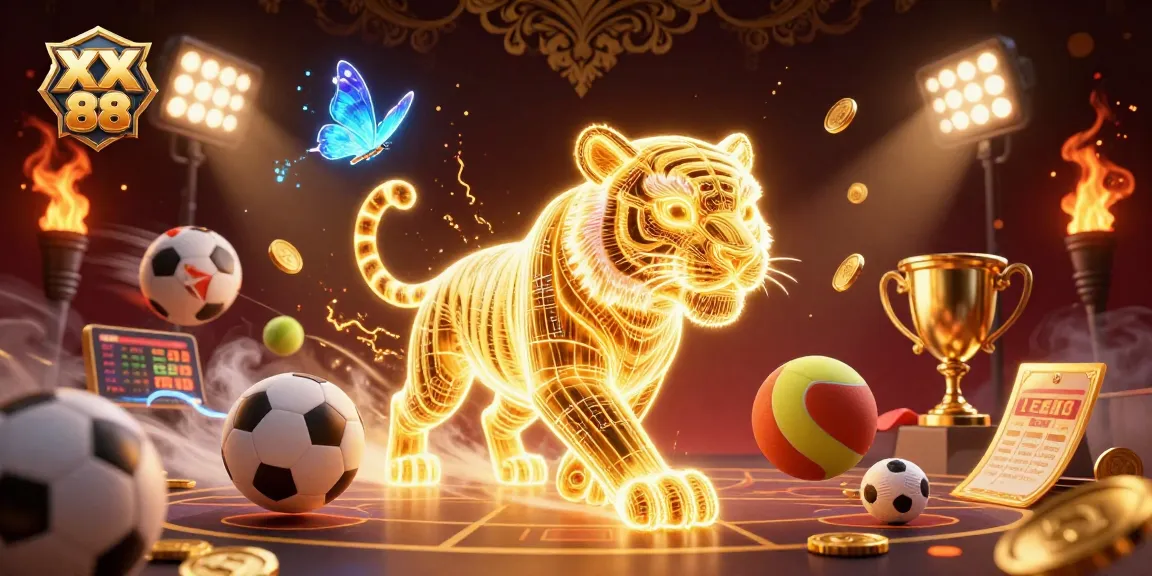 Engage with the immersive digital casino experience featuring XX 88's vibrant graphics and dynamic elements.