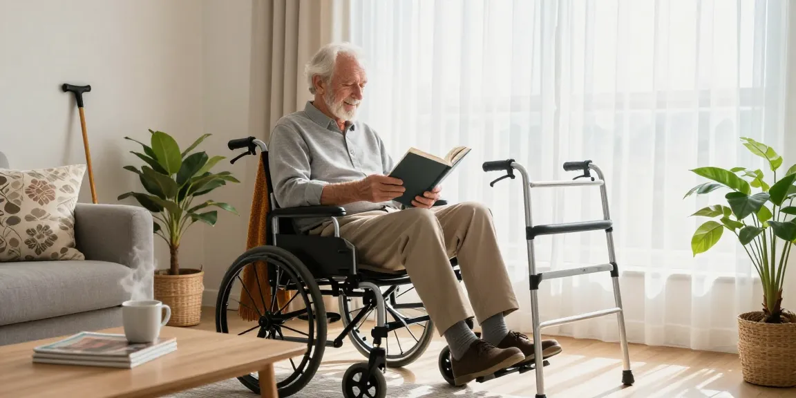 Buy nobility aids to enhance comfort and lifestyle for seniors in a cozy home setting.