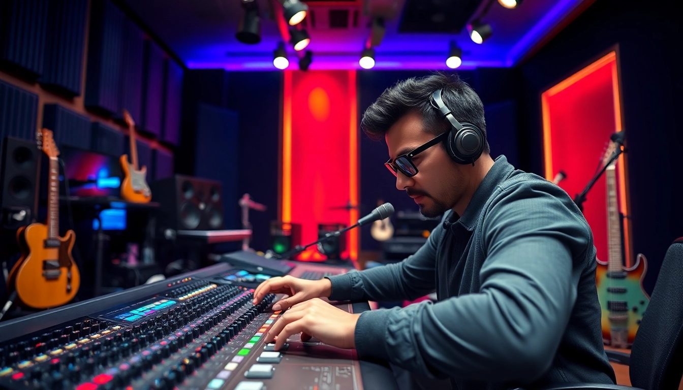 Enhance your tracks with expert online mastering services in a professional audio studio.