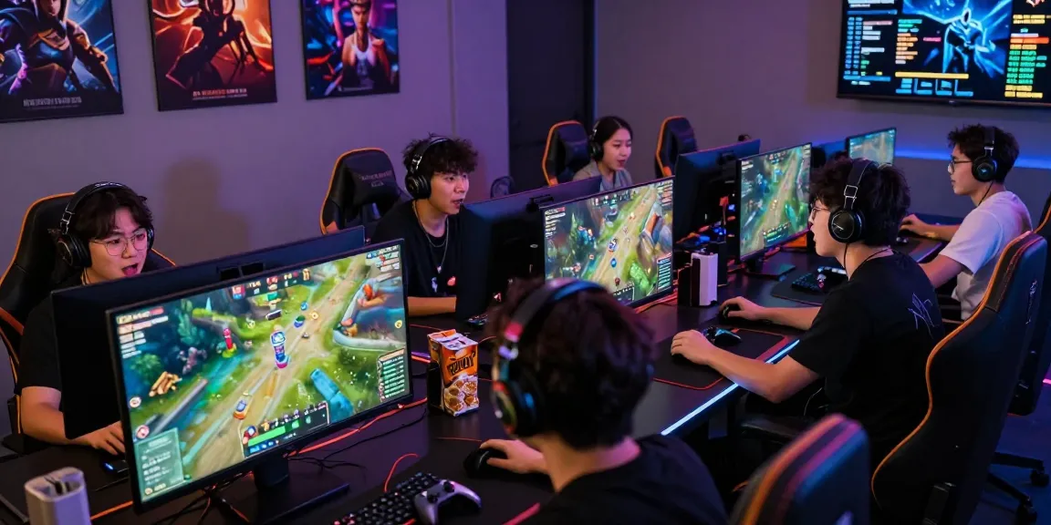 Players engaging in thrilling online gaming challenges via rokok88 login with dynamic LED lighting and gaming accessories.