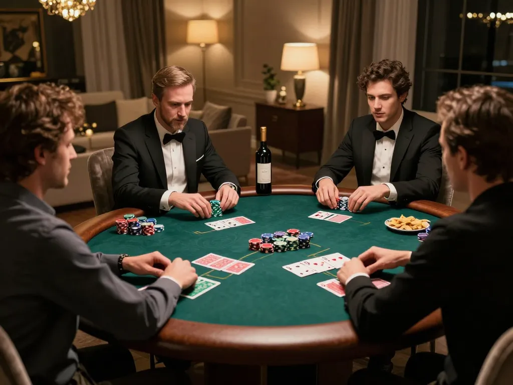 FC88 poker night with friends enjoying strategic gameplay and competitive atmosphere