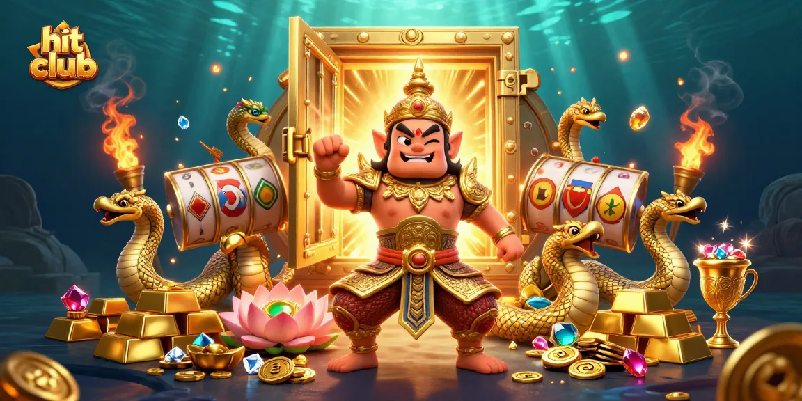 Experience thrilling gameplay at hit club with the vibrant Thai guardian and golden treasures.
