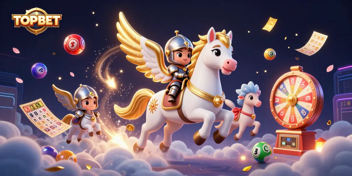 Engage in thrilling lottery fun with TOPBET's celestial theme and dynamic elements.